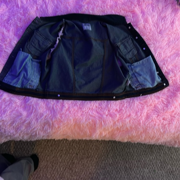 Cropped jean vest - Picture 4 of 4